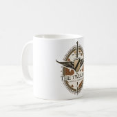 XII砂漠の迷彩柄のコーヒー・マグ- 11oz コーヒーマグカップ (正面左)