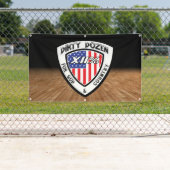 XII%の汚れたダースつの会う旗! 横断幕 (インサイチュ)