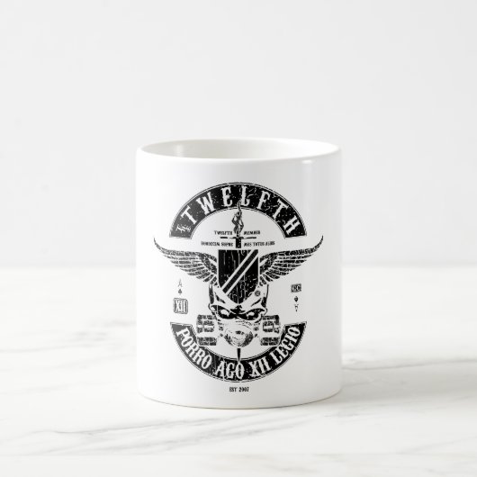XII GCクラブコーヒー・マグ- 11oz コーヒーマグカップ (中央)