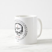 XII Skulledのコーヒー・マグ- 11oz コーヒーマグカップ (正面右)