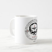 XII Skulledのコーヒー・マグ- 11oz コーヒーマグカップ (正面左)