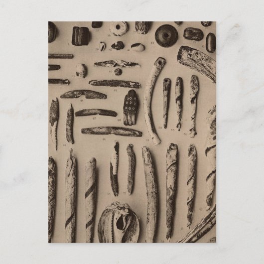 XIIIストーン、ガラスオーナメント、カリフォルニア ポストカード (正面)