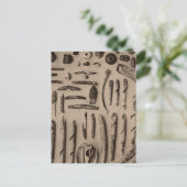 XIIIストーン、ガラスオーナメント、カリフォルニア ポストカード (スタンド正面)