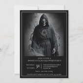 XIII 死神のタロットカード ハロウィンパーティー 招待状 (裏面)
