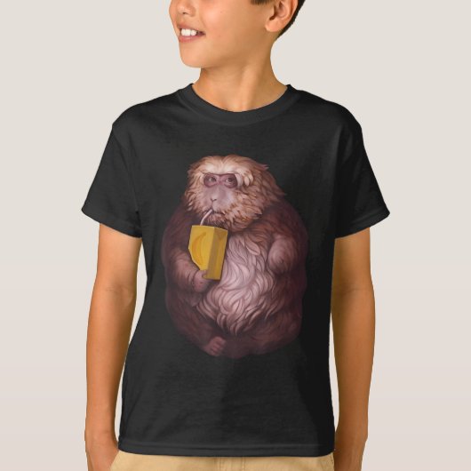 Xing Xing Monkey Meme – Funny Viral Design  Tシャツ (正面)