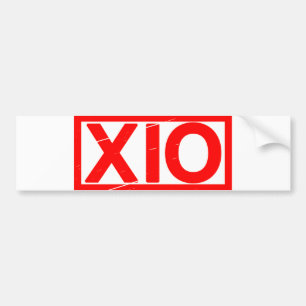 Xioスタンプ バンパーステッカー