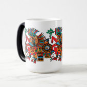 Xipetetec -春とレネの栄光の主の神 モーフィングマグカップ (正面左)