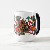 Xipetetec -春とレネの栄光の主の神 モーフィングマグカップ (正面右)