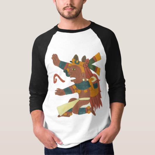 Xiuthuthli – マヤアステカン創造神01 tシャツ (正面)