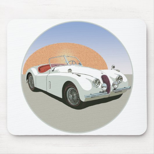 XK-120 マウスパッド (正面)