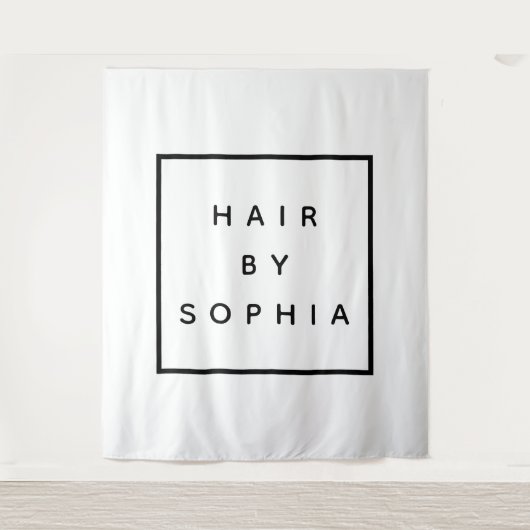 XL美容師ビジネスプロモーションラグジュアリータペストリー タペストリー (正面)