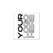 XL Large Business Logo Custom ラバースタンプ (インプリント)