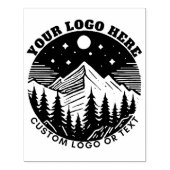 XL Large Business Logo Custom ラバースタンプ (インプリント)