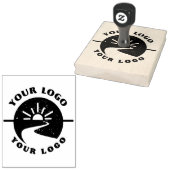 XL Large Business Logo Custom Rubber Stamp ラバースタンプ (押印)