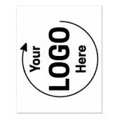 XL Large Business Logo Custom Rubber Stamp ラバースタンプ (インプリント)