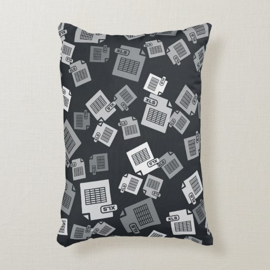 XLSファイルドキュメントをグレー表示します。「xlsのダウンロード」ボタンのアイコンi アクセントクッション (正面(垂直))