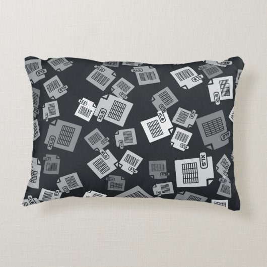 XLSファイルドキュメントをグレー表示します。「xlsのダウンロード」ボタンのアイコンi アクセントクッション (裏面)