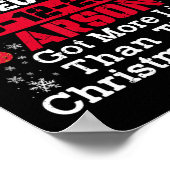 Xmより明るい北極得矯正放火 ポスター (角)