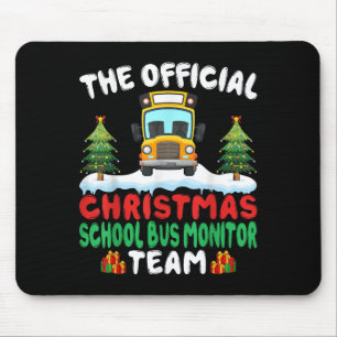 Xmasスクールバスモニタチーム - スクールバスモニター マウスパッド