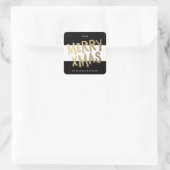 Xmas |休日のギフトラベル スクエアシール (バッグ)