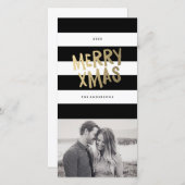 Xmas | 休日のフォトカード シーズンカード (正面/裏面)