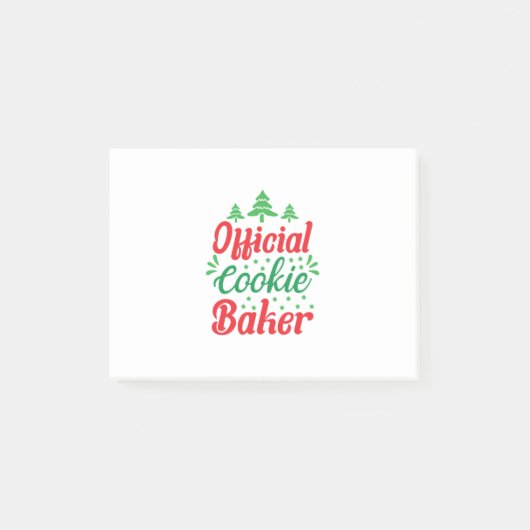 Xmas Art Official Cookie Baker ポストイット (正面)