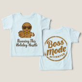 XMAS Bella+Canvas Toddlers & Baby T‑Shirt (デザイン正面&裏面)