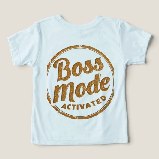 XMAS Bella+Canvas Toddlers & Baby T‑Shirt (デザイン裏面)