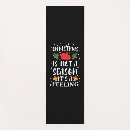 Xmas Christmas Is Not A Season ヨガマット (正面)