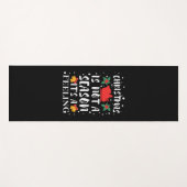 Xmas Christmas Is Not A Season ヨガマット (正面(横))