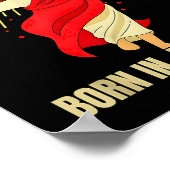 Xmas Cool People Are Born In December Christian Ch ポスター (角)