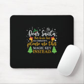 Xmas Dear Santa Magic Key マウスパッド (マウス)