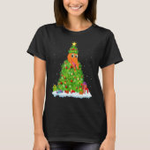 Xmas Decorations Light Santa Pterodactyl Bird Chri Tシャツ (正面)
