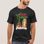Xmas Decorations Santa Cocker Spaniel Dog Christma Tシャツ (正面)