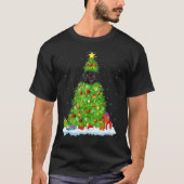 Xmas Decorations Santa Doberman Pinscher Dog Chris Tシャツ (正面)
