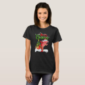 Xmas Decorations Santa Hammerhead Shark Christmas  Tシャツ (正面フル)