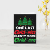 Xmas Future Bride Wife New Fiance Funny Engagement カード (黄色い花)