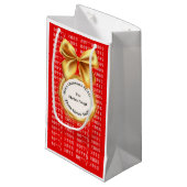 XMAS GIFT BAG スモールペーパーバッグ (正面アングル)