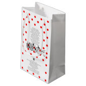 XMAS GIFT BAG スモールペーパーバッグ (裏面アングル)