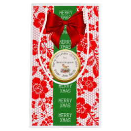 XMAS GIFT BAG スモールペーパーバッグ