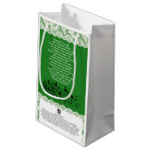 XMAS GIFT BAG スモールペーパーバッグ (裏面アングル)