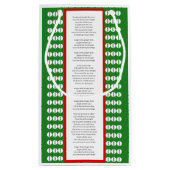 XMAS GIFT BAG スモールペーパーバッグ (裏面)