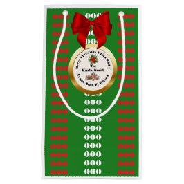 XMAS GIFT BAG スモールペーパーバッグ