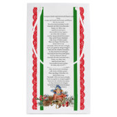 XMAS GIFT BAG スモールペーパーバッグ (裏面)