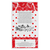 XMAS GIFT BAG スモールペーパーバッグ (裏面)