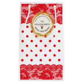 XMAS GIFT BAG スモールペーパーバッグ