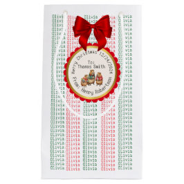 XMAS GIFT BAG スモールペーパーバッグ