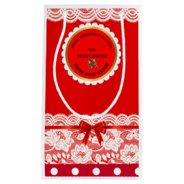 XMAS GIFT BAG スモールペーパーバッグ