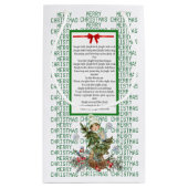 XMAS GIFT BAG スモールペーパーバッグ (裏面)