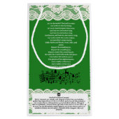 XMAS GIFT BAG スモールペーパーバッグ (裏面)